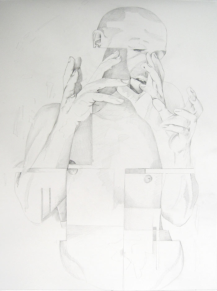 graphite figure drawing